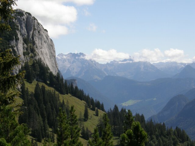 Wemeteigenalm Richtung Berchdesgaden